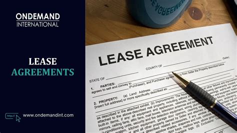 Understanding Lease Agreements and Terms