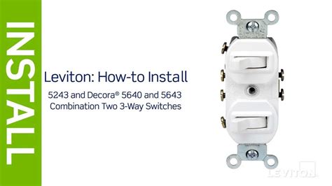 Understanding Leviton Double Switch Wiring Diagram