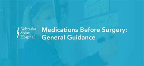 Understanding Medications Before Surgery