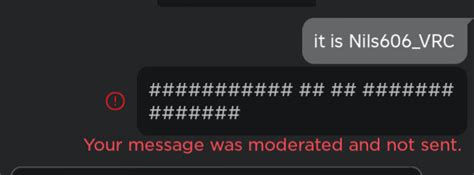 Understanding Moderation Messages – Roblox Support