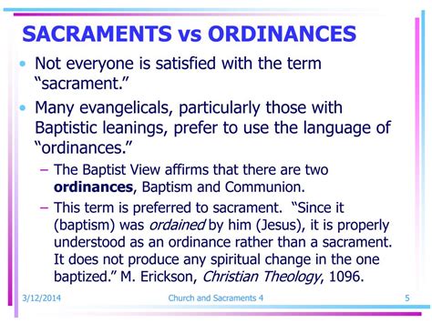 Understanding Sacraments vs. Ordinances: Why Definitions Matter