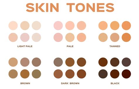 Understanding Skin Tone Variety (The Key Range)