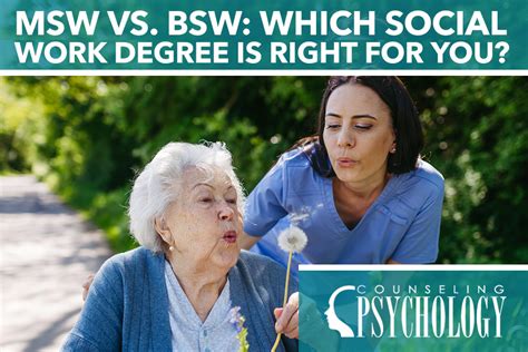 Understanding Social Work Degrees (BSW vs. MSW)