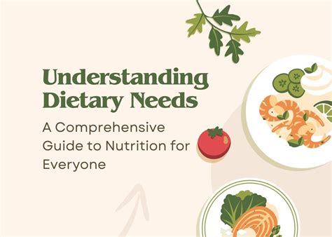 Understanding Specific Dietary Needs