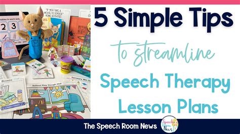 Understanding Speech Therapy Lesson Plans