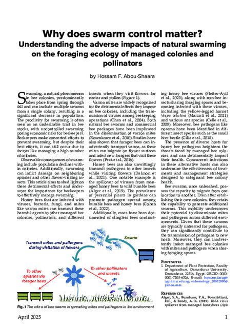Understanding Swarming vs. Established Colonies