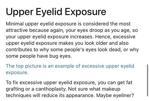 Understanding Why Upper Eyelid Exposure Happens
