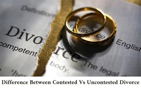 Understanding the Basics: Uncontested vs. Contested Divorce