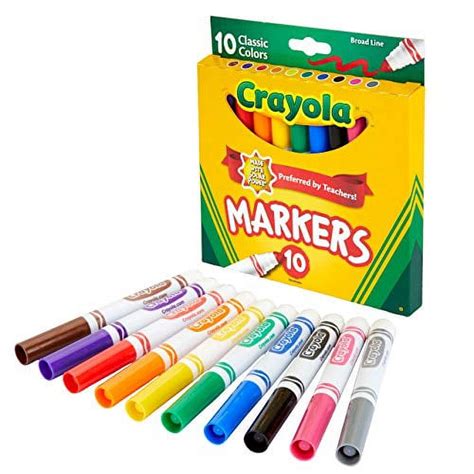 Understanding the Classic Crayola Marker Lineup