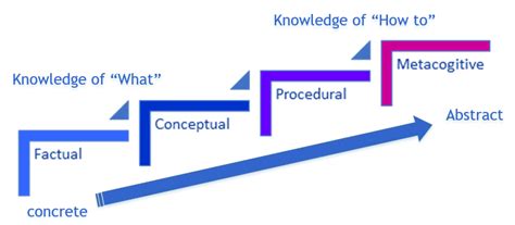 Understanding the Cognitive Behavior Knowledge Dimension Guide
