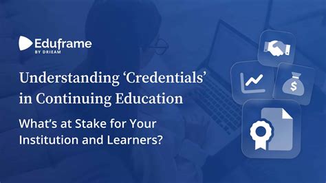 Understanding the Credentials