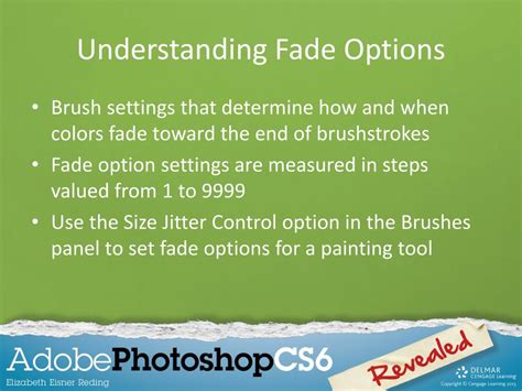 Understanding the Fade Options
