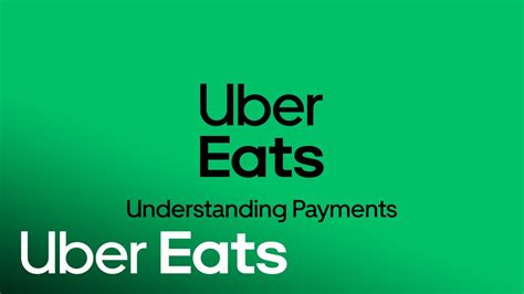 Uber Eats driver receiving payment
