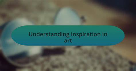 Understanding
