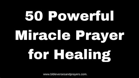 Understanding the Power of a Miracle Prayer