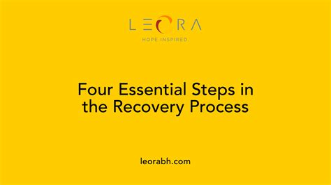 Understanding the Recovery Process