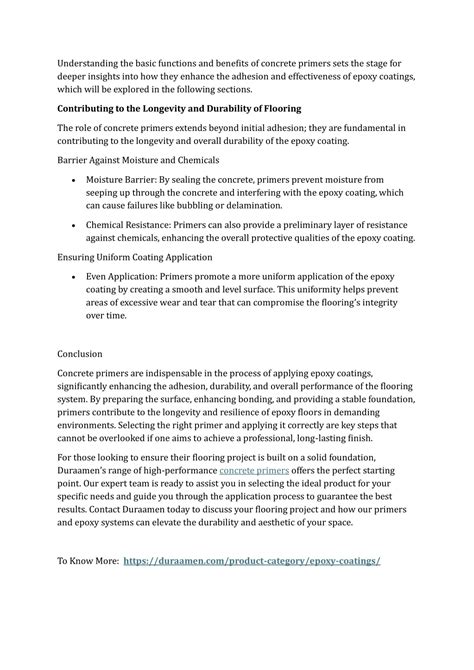 Understanding the Role of Adhesion Primers