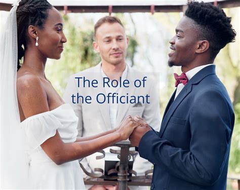 Understanding the Role of the Officiant