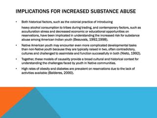 Understanding the Scope of the Problem: Drug Abuse on Indian Reservations