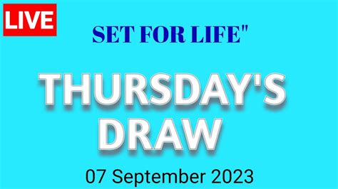 Understanding the Set For Life Draw