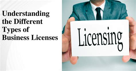 Understanding the Types of Licenses Available