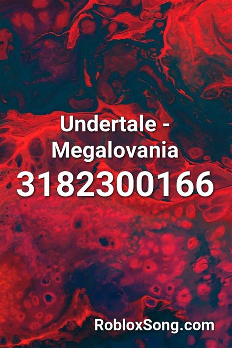 Undertale - Megalovania Roblox ID