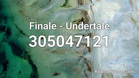 Undertale Roblox ID