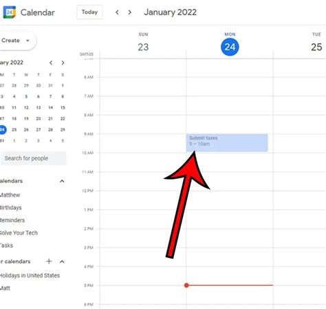 Undo Google Calendar Change