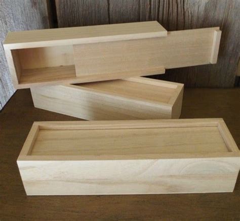 Unfinished Wood Box