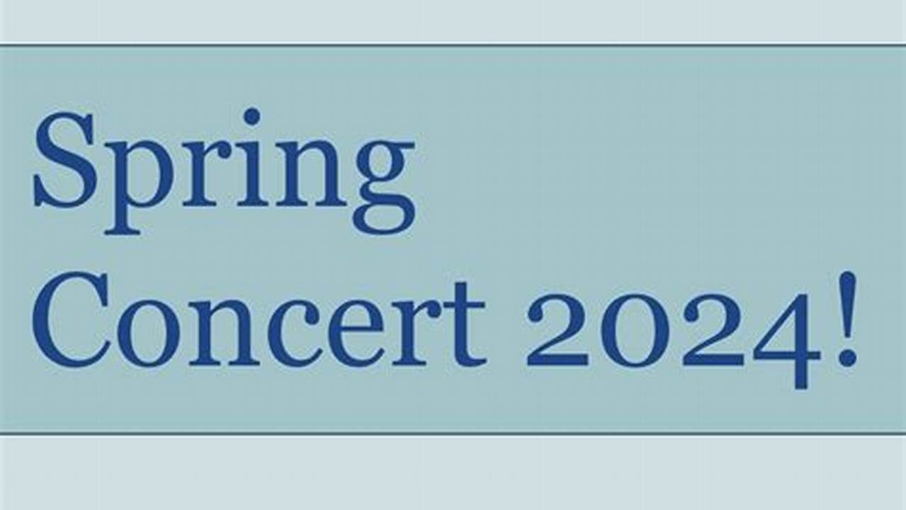 Unh Spring Concert 2024