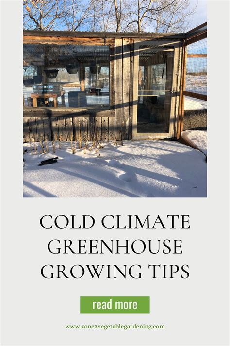 Unheated Greenhouse Calendar