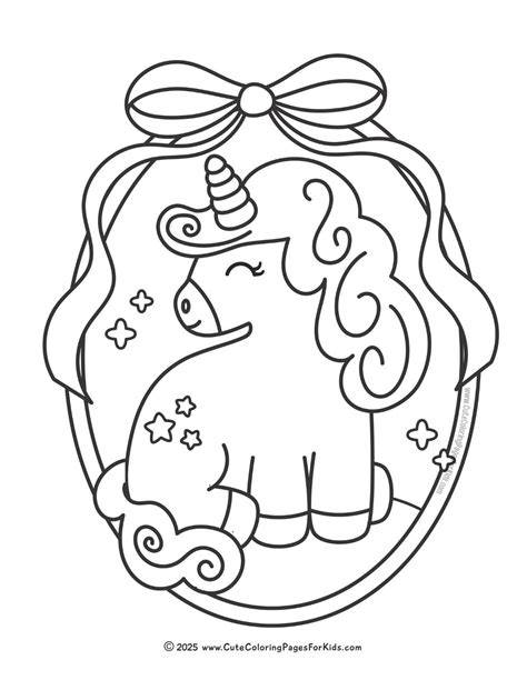 Unicorn Coloring In Pages