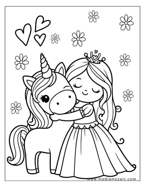 Unicorn Coloring Pages Pinterest