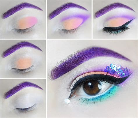 Unicorn Makeup Tutorial Lashes