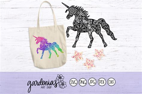 Unleash Your Inner Artist with a Free Unicorn Mandala SVG File – Dive into the World of Magic and Creativity!