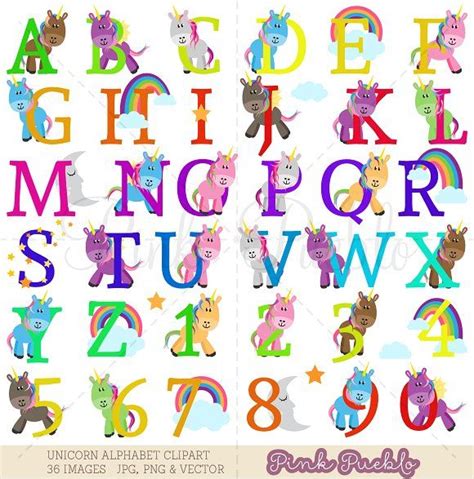 Download Unicorn Monogram Lettering Alphabet Commercial Use