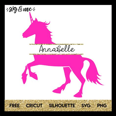 Unleash Your Inner Magic with Our Free Unicorn Monogram Svg - Download Now!