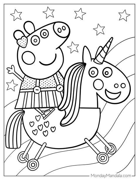 Unicorn Pig Coloring Pages