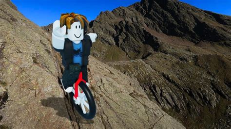 Unicycle Down a Hill - Roblox