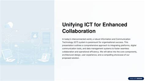 Unifying Communications