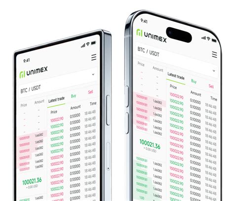 Unimex platform interface
