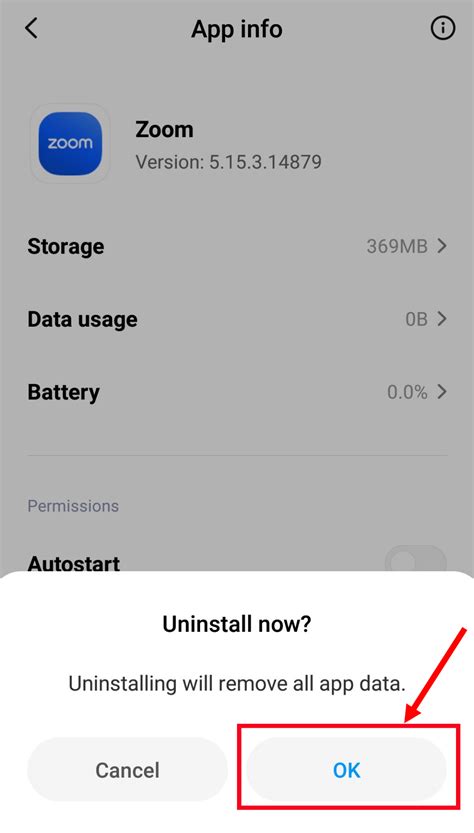 Uninstall And Reinstall Zoom
