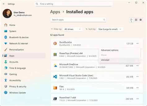 Uninstall Conflicting Apps
