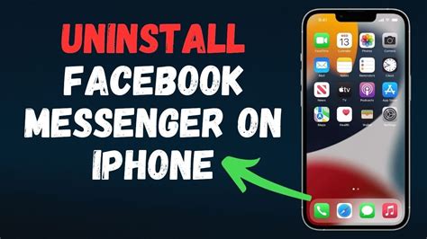 Uninstall Facebook on iPhone
