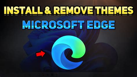 Uninstall Themes in Microsoft Edge