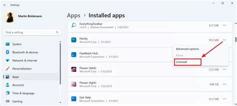 Uninstall and Reinstall the Application