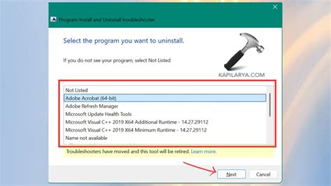 Uninstall problematic apps