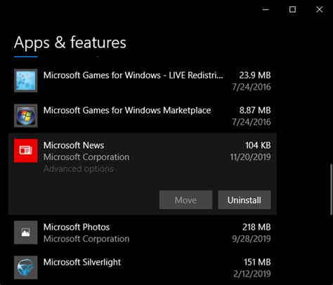 Uninstalling Microsoft Store Apps with Third-Party Software