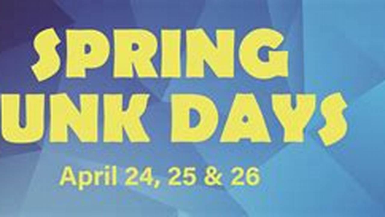 Union Township Spring Junk Days 2024