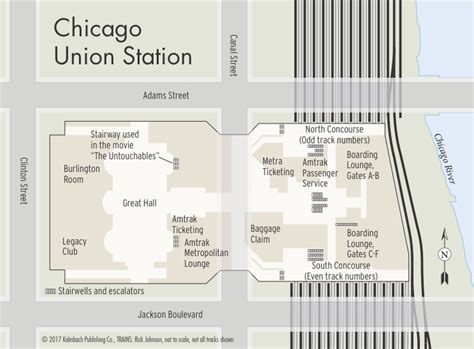 Union Station Chicago Illinois Map